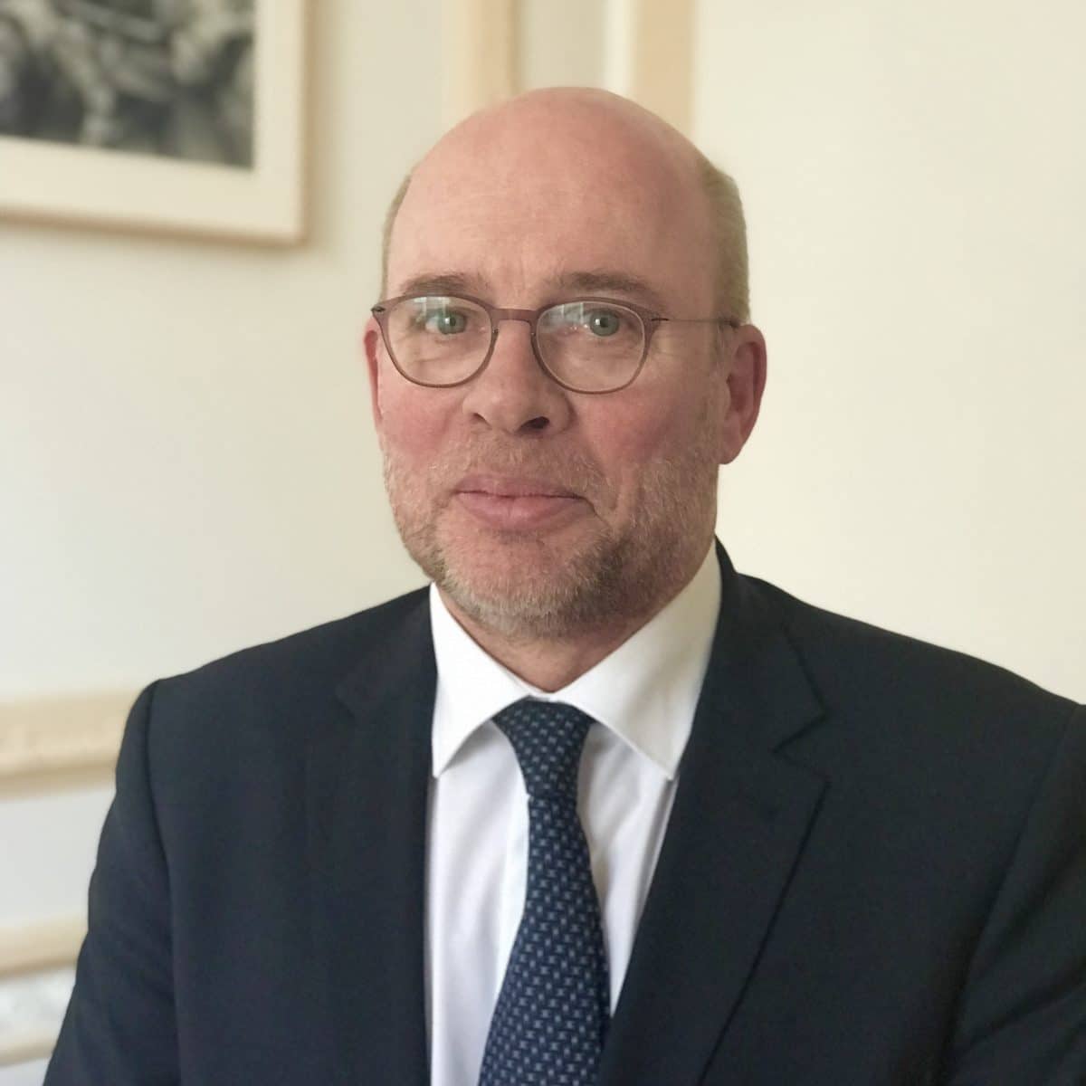 , Bruno Goré, de la Caisse d’Épargne Normandie, président du Comité régional des banques